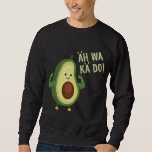 Sudadera Aguacamol vegetariano Tostado Grasa Sana Gre