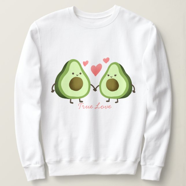 Sudadera Aguacate amor (Anverso del diseño)
