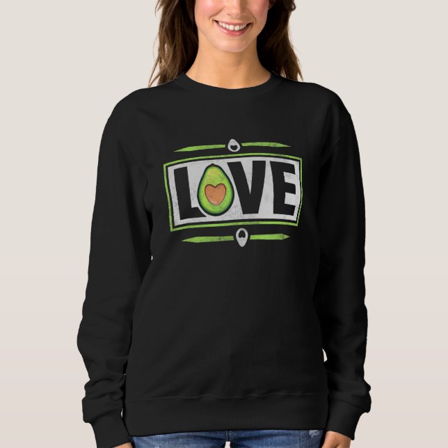 Sudadera Aguacate amor (Anverso)