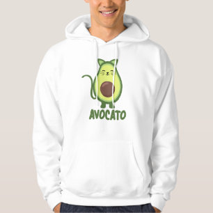 Sudadera Aguacate Cat Funny Comida Kitten Aguacate