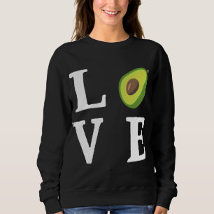 Sudadera Aguacate - Comida de aguacate de amor
