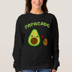 Sudadera Aguacate Embarazado Anuncio de Embarazo Papacado