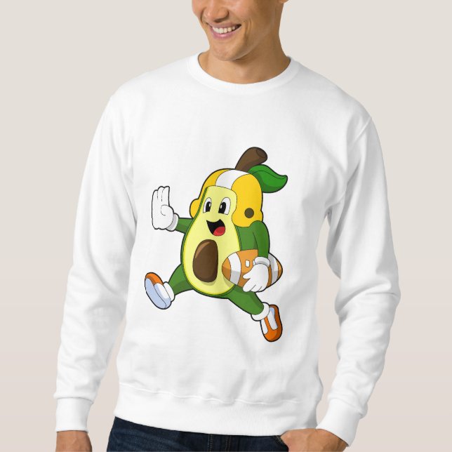 Sudadera Aguacate en deportes de fútbol (Anverso)