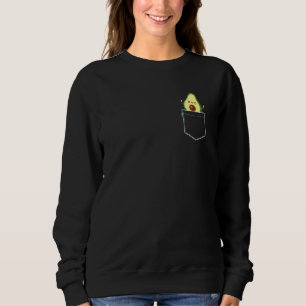 Sudadera Aguacate En Pocket Healthy Lifestyle Fruit Come