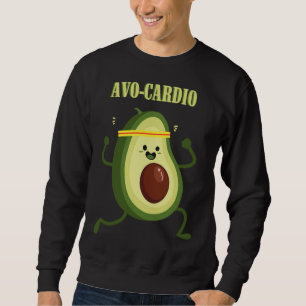 Sudadera Aguacate Fitness Sports Cardio Nutrición Avo - Tar