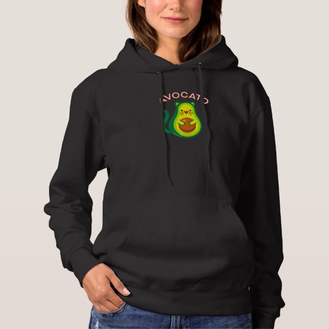 Sudadera Aguacate - Gato aguacate (Anverso)