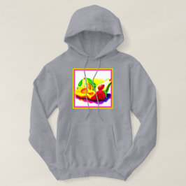 Sudadera Aguacate tropical, fresa y mango. ¡Hazte con una e