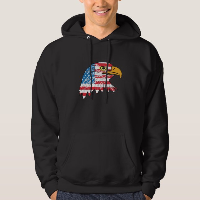 Sudadera Águila americana (Anverso)