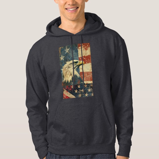 Sudadera Águila americana (Anverso)