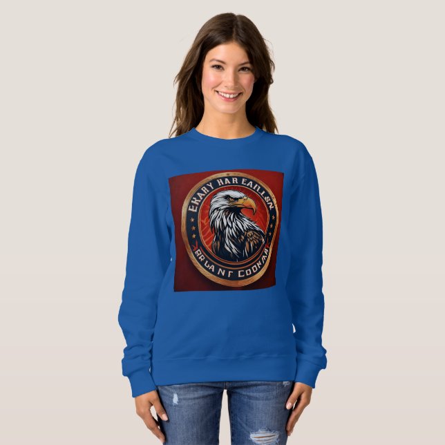 Sudadera Aguila Americana (Anverso completo)
