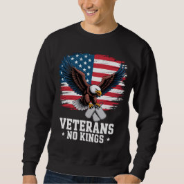 Sudadera Águila Americana Veteranos No Reyes 
