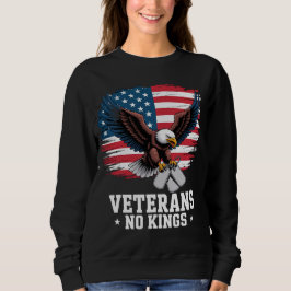 Sudadera Águila Americana Veteranos No Reyes