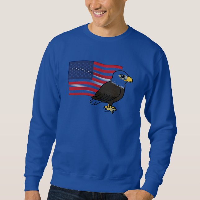 Sudadera Águila Baldosa Patriótica (Anverso)