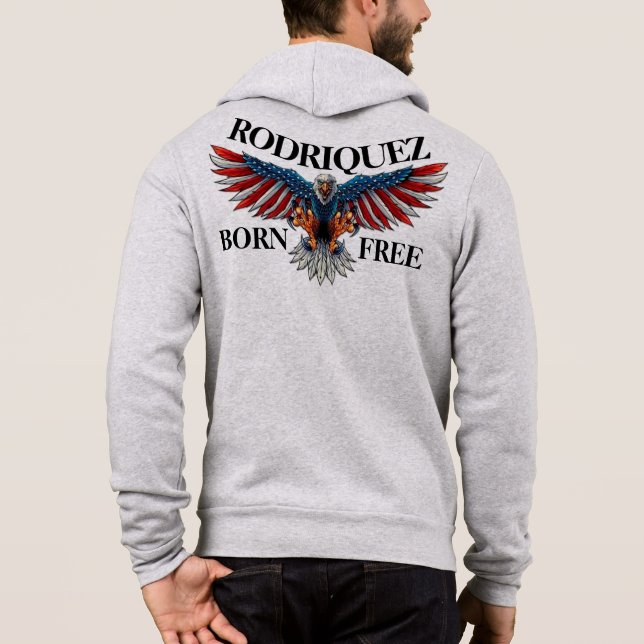 Sudadera Águila Baldosa Patriótica (Reverso)