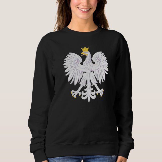 Sudadera Águila blanca polaca (Anverso)