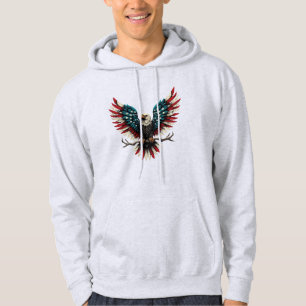 Sudadera Águila calva norteamericana/estadounidense patriót