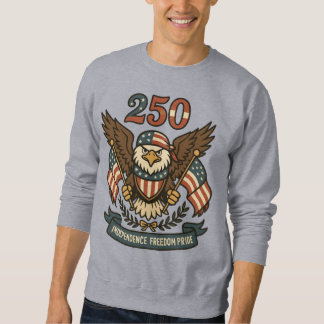 Sudadera Águila calva patriótica América 250