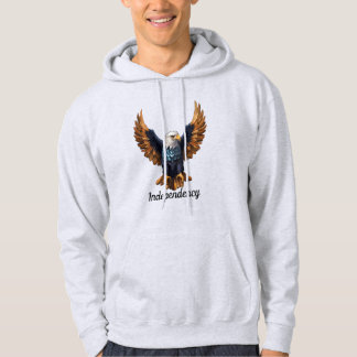 Sudadera Águila de cristal en vuelo - Símbolo de fuerza