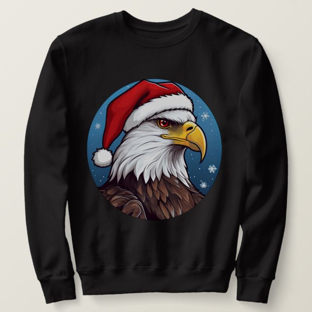 Sudadera Águila de Navidad (Anverso del diseño)