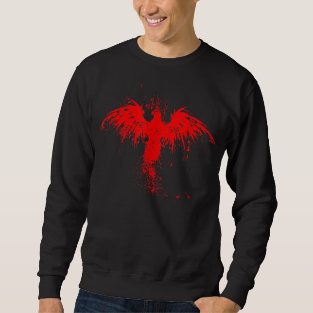 Sudadera águila de sangre - norse viking valhalla (Anverso)