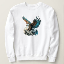 Sudadera Águila en acuarela