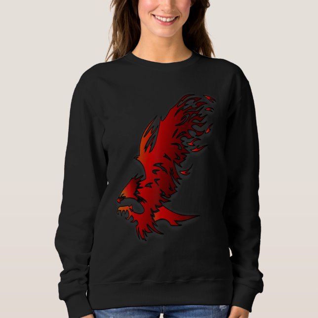 Sudadera Águila loca (Anverso)