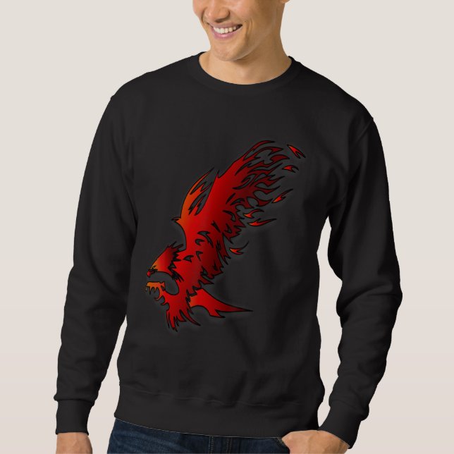 Sudadera Águila loca (Anverso)