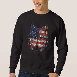Sudadera Águila Patriótica 4 De Julio Bandera Estadounidens