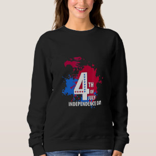 Sudadera Águila Patriótica 4 De Julio Independencia Estadou