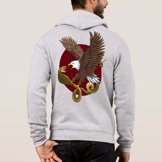 Sudadera Águila y serpiente (Reverso)