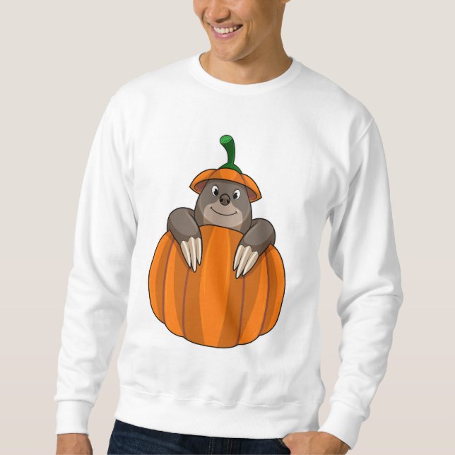 Sudadera Agujero con calabaza (Anverso)