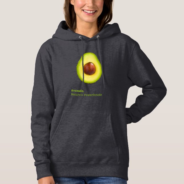 Sudadera Agujero de aguacate para mujer (Anverso)