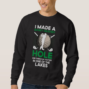 Sudadera Agujero De Golf Del Club De Golf De Cita Con Probl