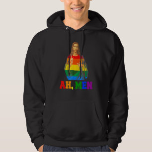 Sudadera Ah Men Christian Lgbt Orgullo Gay Bandera Arcoiris