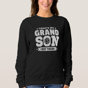 Sudadera Ahí fuera mi nieto abuelos de balonmano
