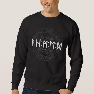 Sudadera Ahmed en Futhark corre viking