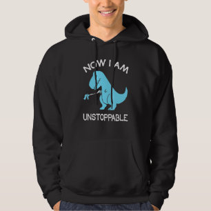 Sudadera Ahora soy imparable de los dinosaurios T Rex