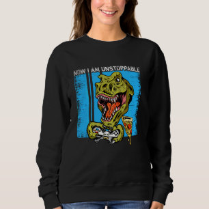 Sudadera Ahora Soy Imparable Vintage Funny Elegante Jugador