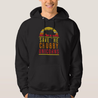 Sudadera Ahorre el vintage rechoncho de los unicornios
