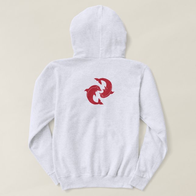 Sudadera Aikido clásico de la casa de diseño de Santa Bárba (Reverso del diseño)