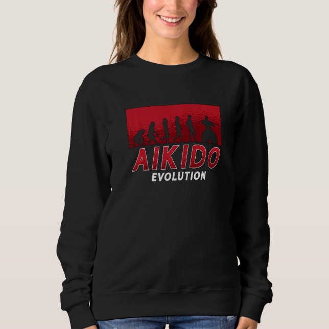 Sudadera Aikido Evolution Martial Samurai Sports Fighter Ai (Anverso)
