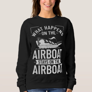 Sudadera Airboat Fanboat Rc Hydroplane Racing Swamp Boat Ri