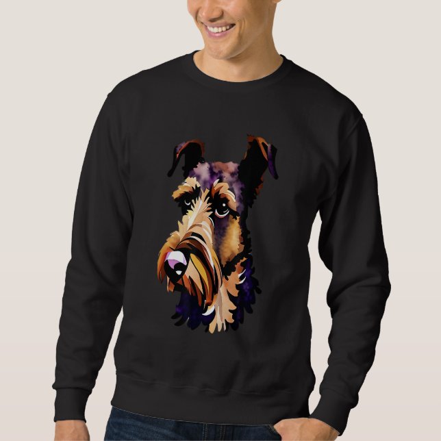Sudadera Airedale Terrier dog breeds   Outfit quotes Family (Anverso)