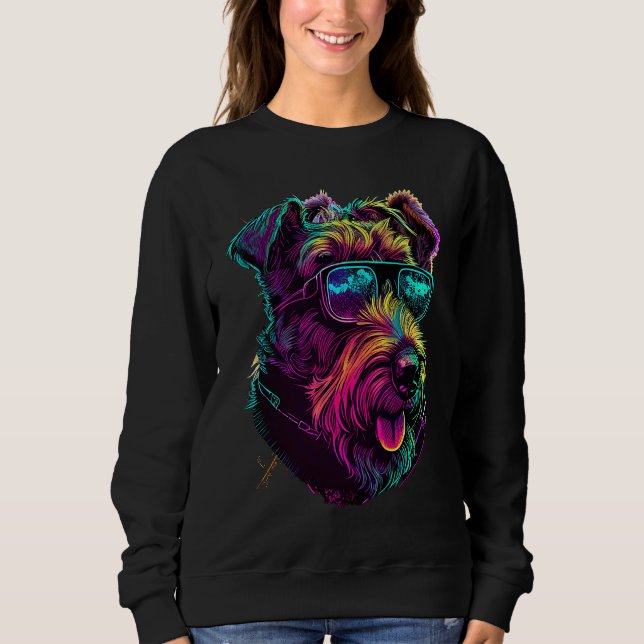 Sudadera Airedale Terrier Dogs Airedale Terriers (Anverso)