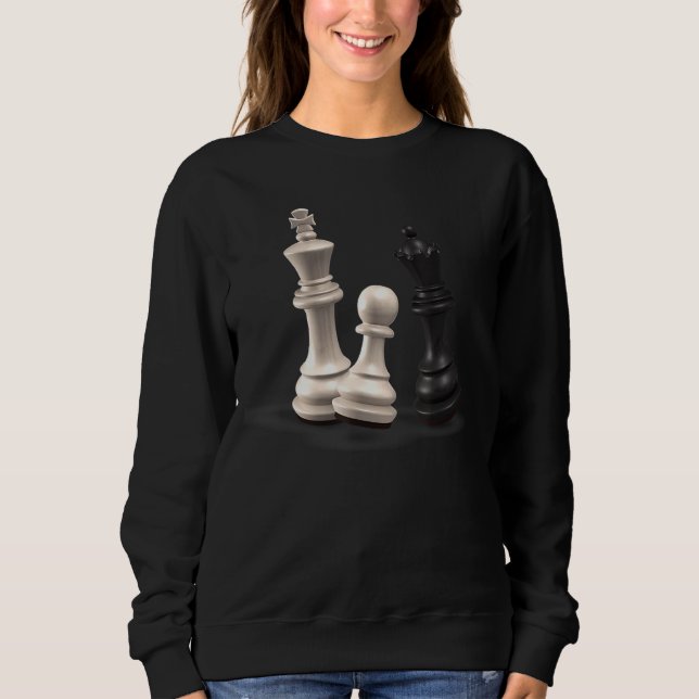 Sudadera Ajedrez De Ajedrez Para Niños Ajedrez Para Niños 1 (Anverso)