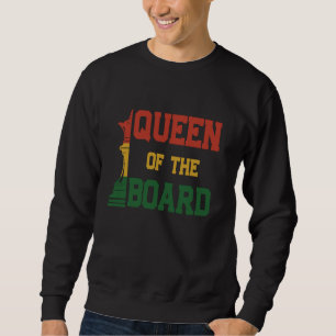 Sudadera Ajedrez De Ajedrez Reina De La Junta
