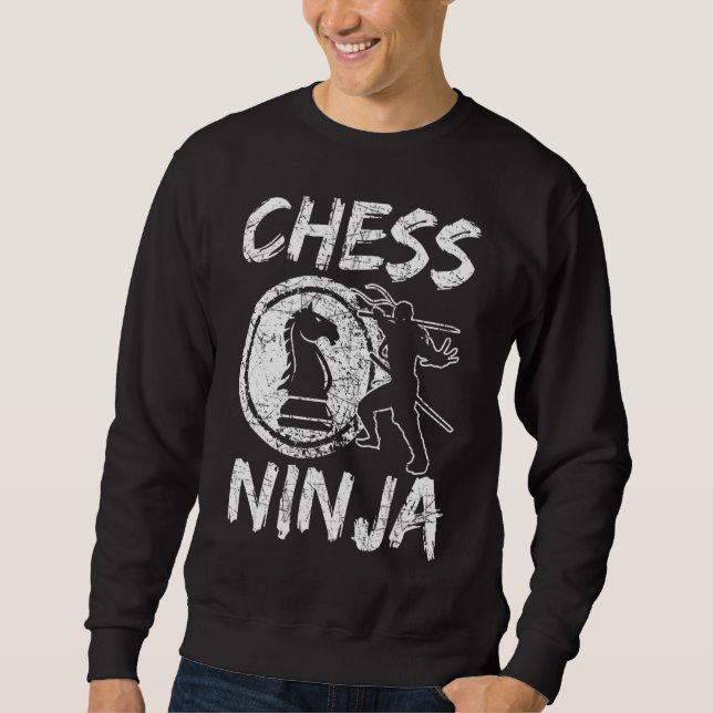 Sudadera Ajedrez Ninja (Anverso)
