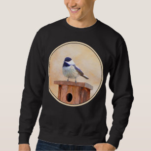 Sudadera Ajedrez sobre pintura de aves original