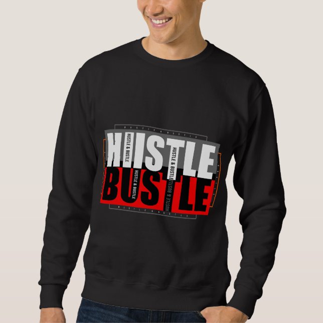 Sudadera Ajetreo y bullicio  (Anverso)
