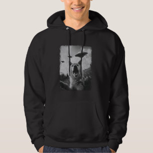 Sudadera Ajita Perro OVNI Alien Selfie Extraterrestre
